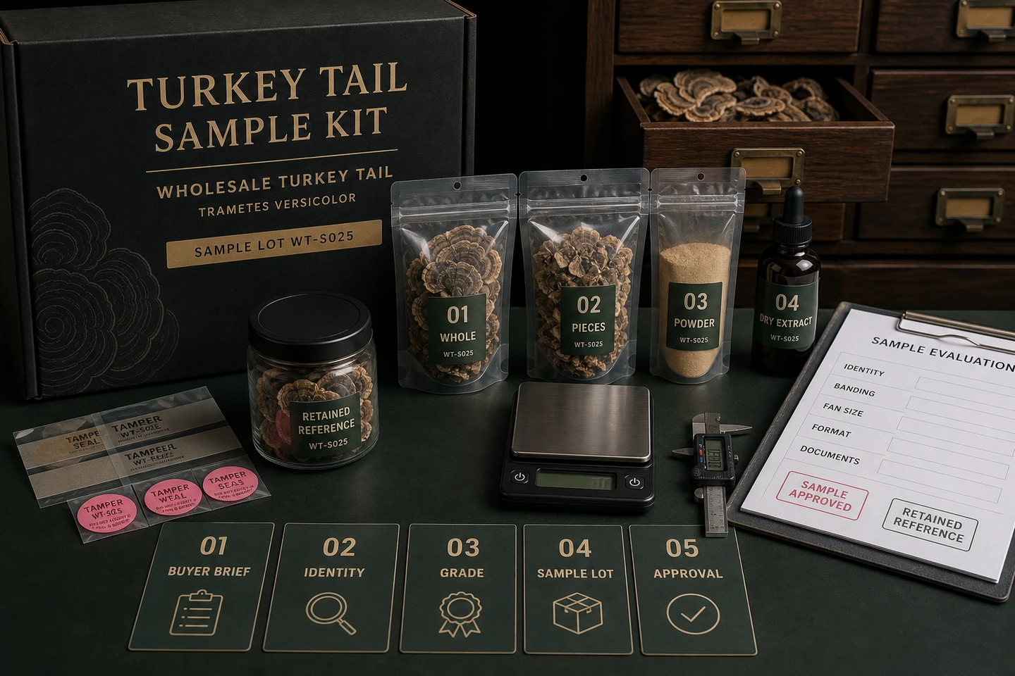 Sample Programs for Turkey Tail Wholesale Buyers - professional Turkey Tail wholesale visual
